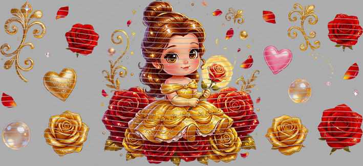 16oz Disney style-D-3130